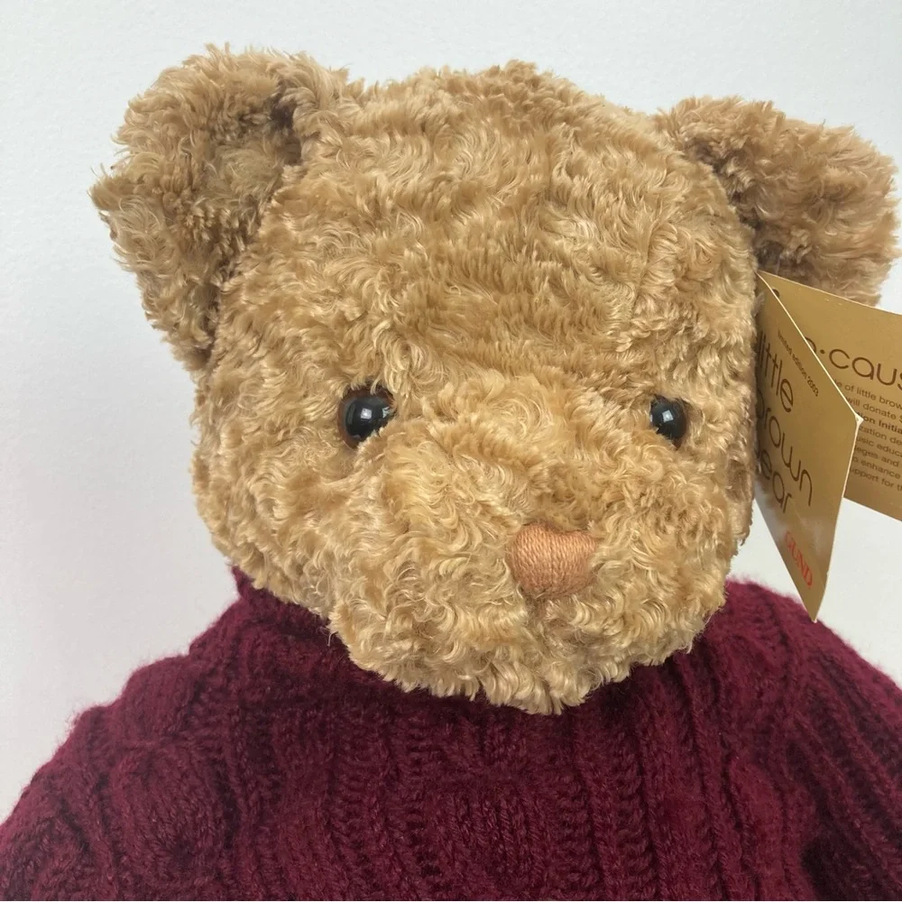 Vintage GUND Bloomingdale's Little Brown Bear 2003 Teddy Stuffed Animal